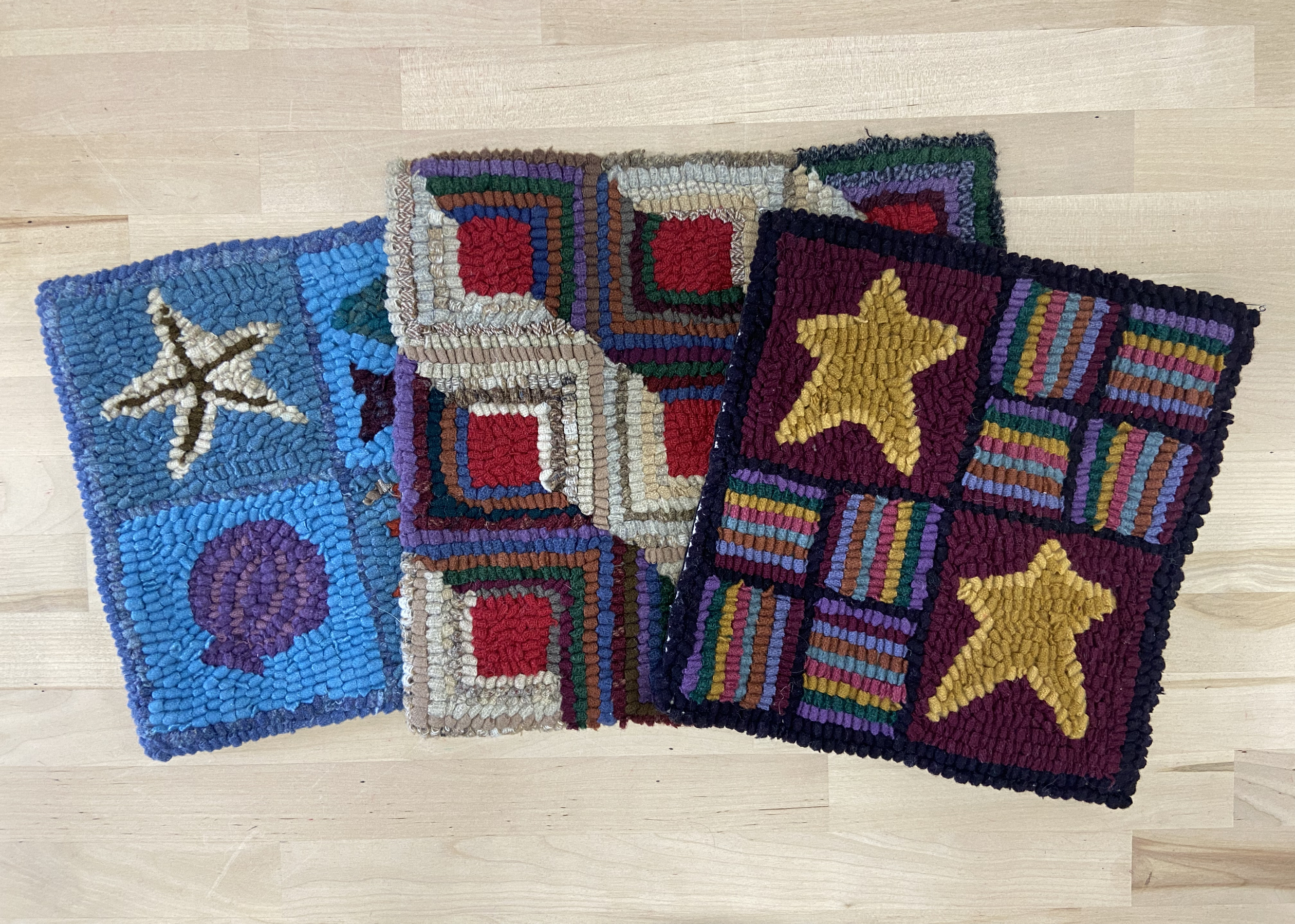 Rug Hooking beginner rugs